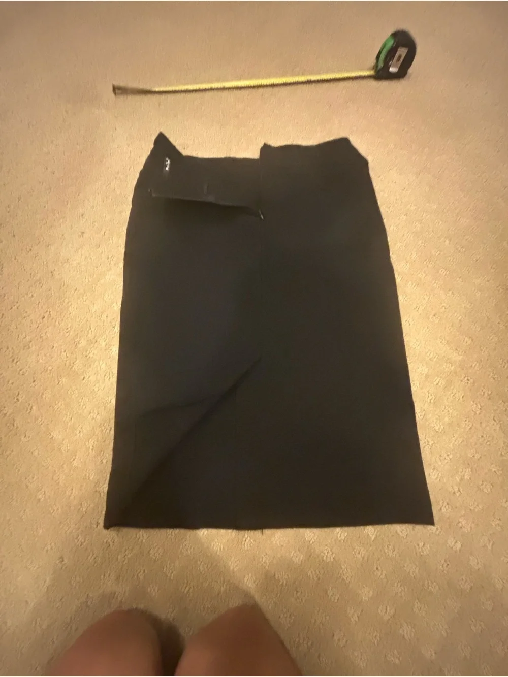 Women’s ‘Papaya’ Classic Black Pencil midi Skirt Sz M Fall 2026 fashion